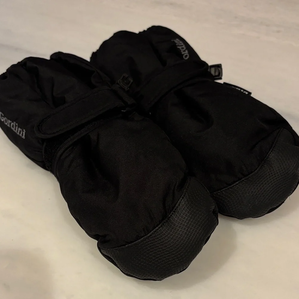 Gordini unisex black Insulated infants Winter Mittens size L